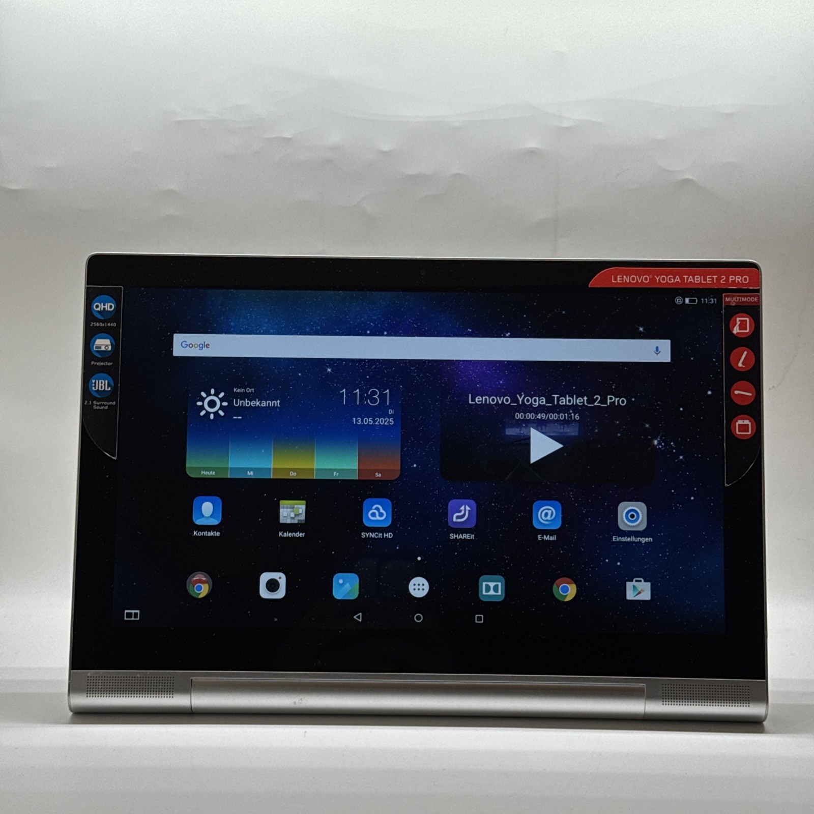 Lenovo YOGA Tablet 2 Pro 13,3 Zoll 32GB/Wi-Fi + 4G B094