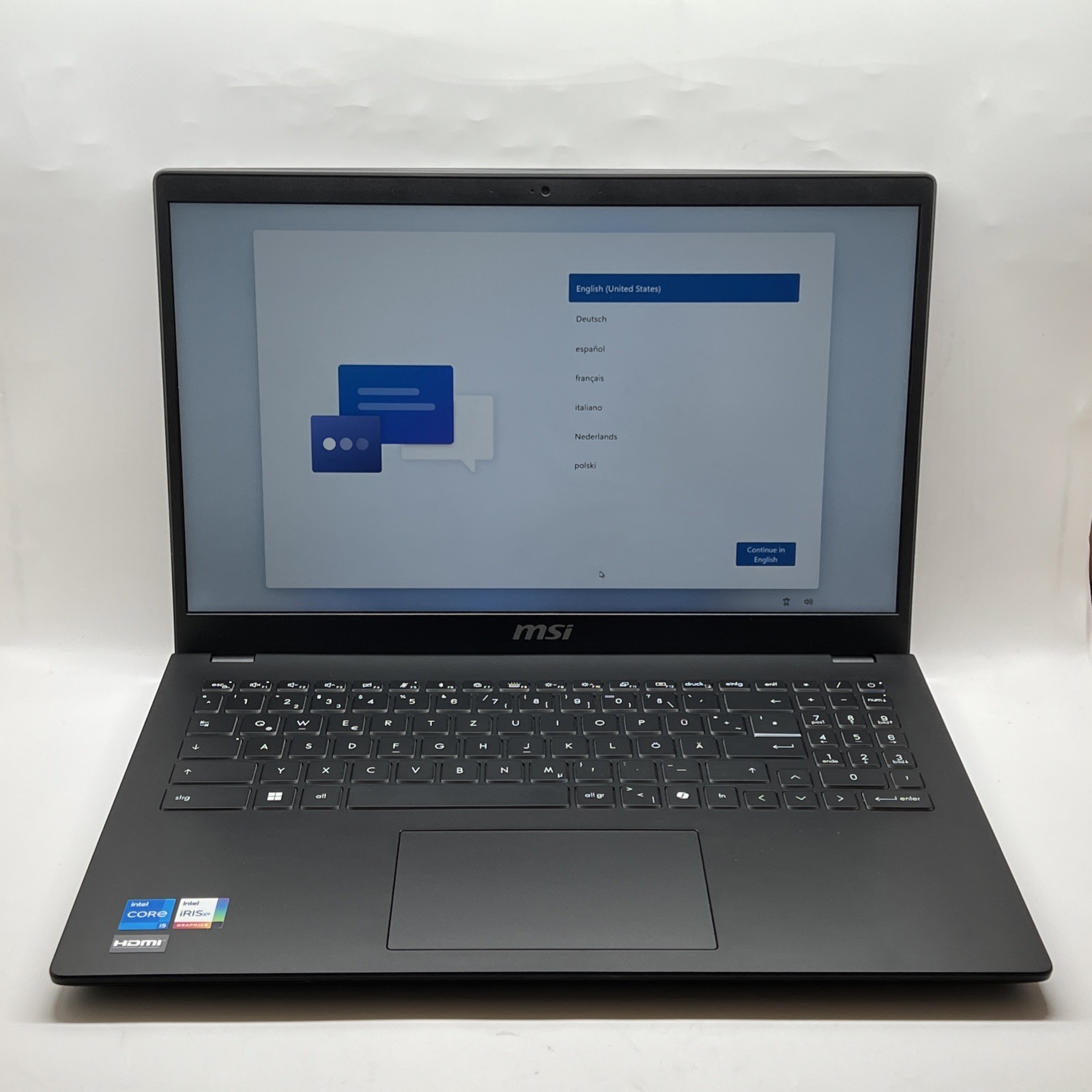 MSI Modern 15 B12MO 15,6 Zoll i5-1235U/16GB/512GB SSD Laptop SEHR GUT B233