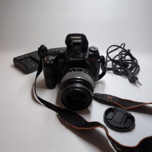 Sony A450 DSLR Digitalkamera 14 MP inkl. 18–55 mm Objektiv K278