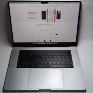 Apple MacBook Pro 16 2021 M1 Pro 10C CPU/16C GPU/16GB/512GB Silber K288