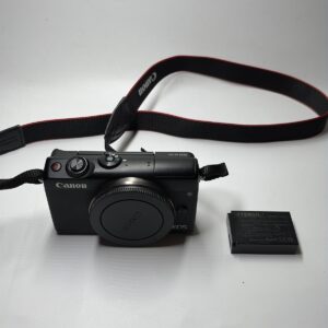 Canon EOS M100 Systemkamera Schwarz 24.2MP - Top Zustand K340