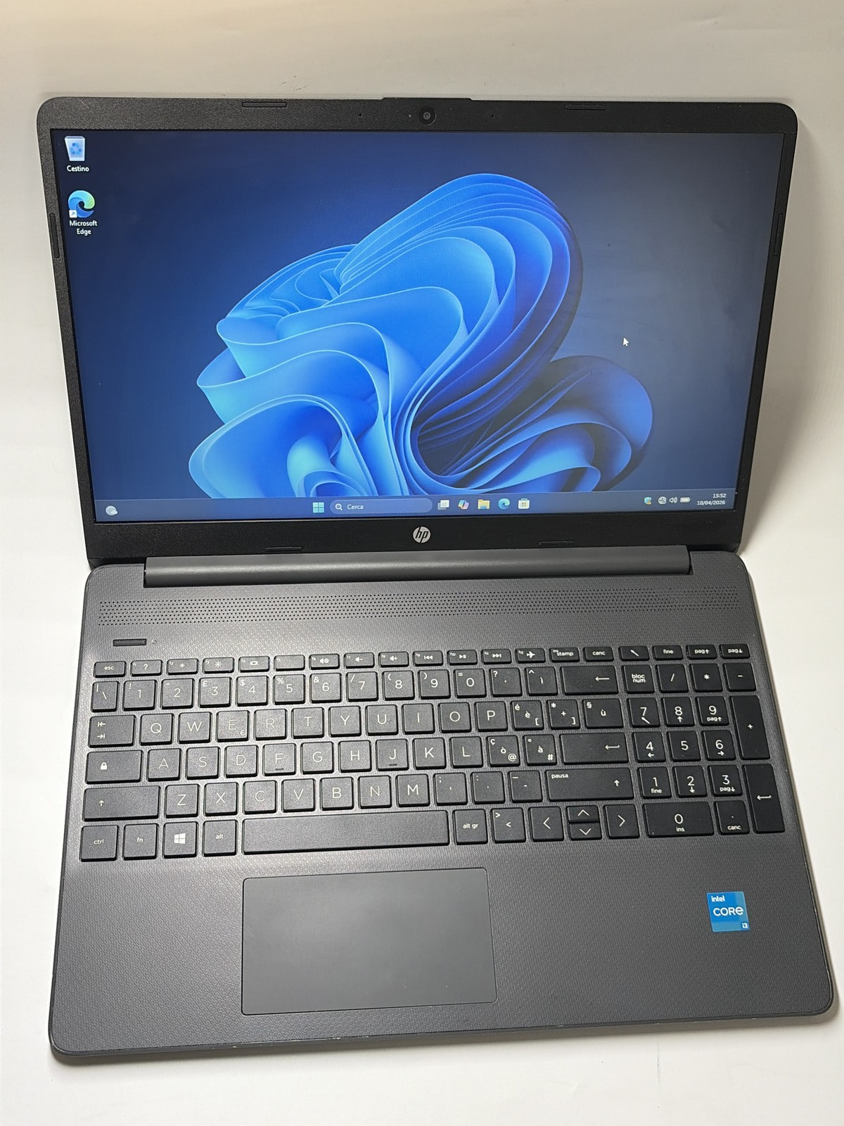 HP 15s-fq2094nl i3-1115G4 8GB 256GB SSD 15,6 Zoll Laptop K428