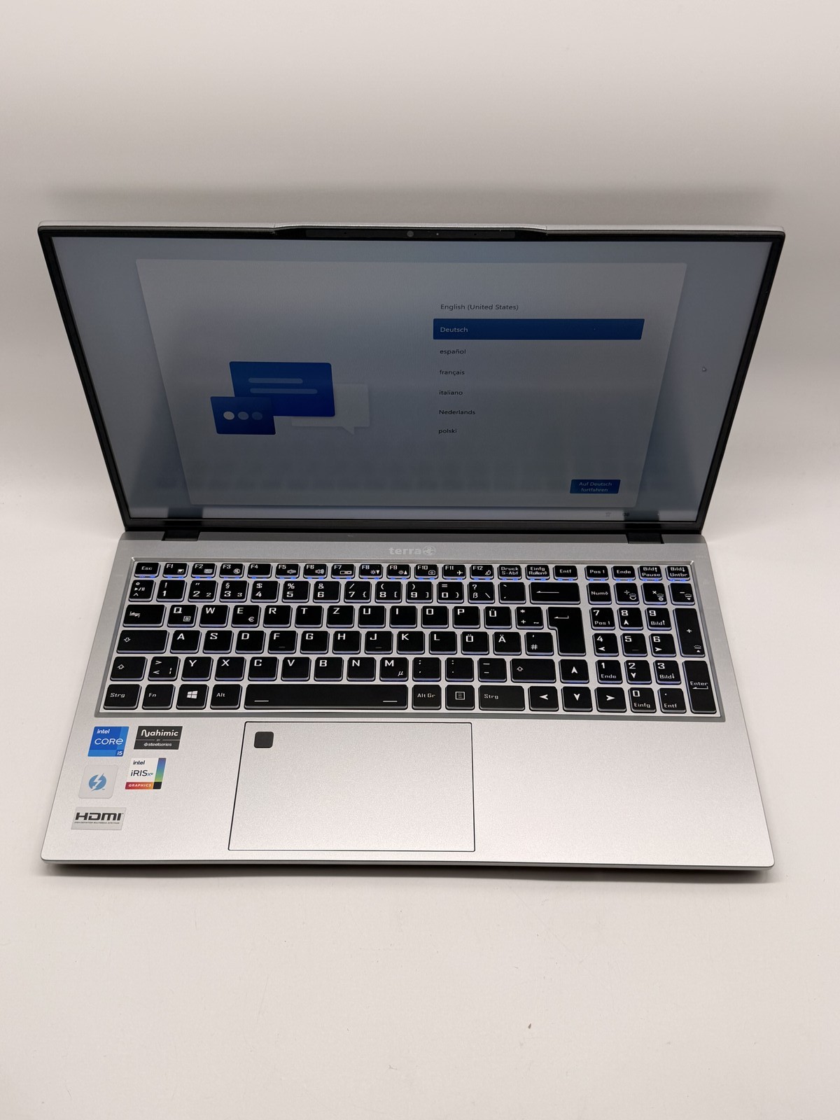TERRA Mobile 1551P 15,6" FHD i5-1240P 16GB RAM 512GB SSD Win 11 Pro Laptop K451