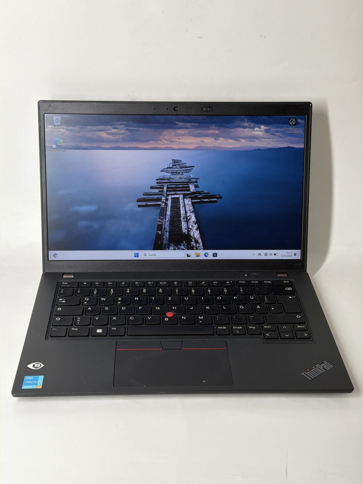 Lenovo Thinkpad L14 Gen 3 14 Zoll Intel Pentium Gold 8505 16GB 256GB SSD K487