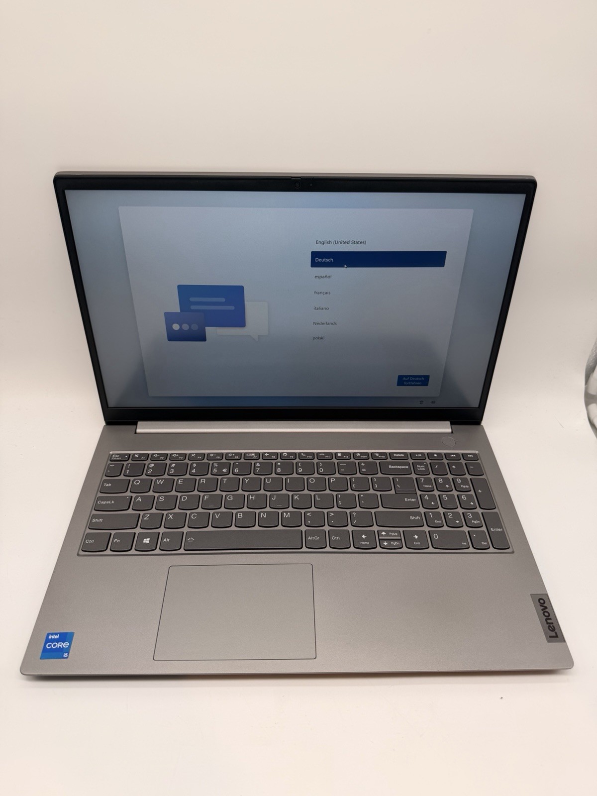Lenovo ThinkBook 15 G2 ITL i5-1135G7 8GB 256GB SSD 15,6 FHD Win11 QWERTY K496