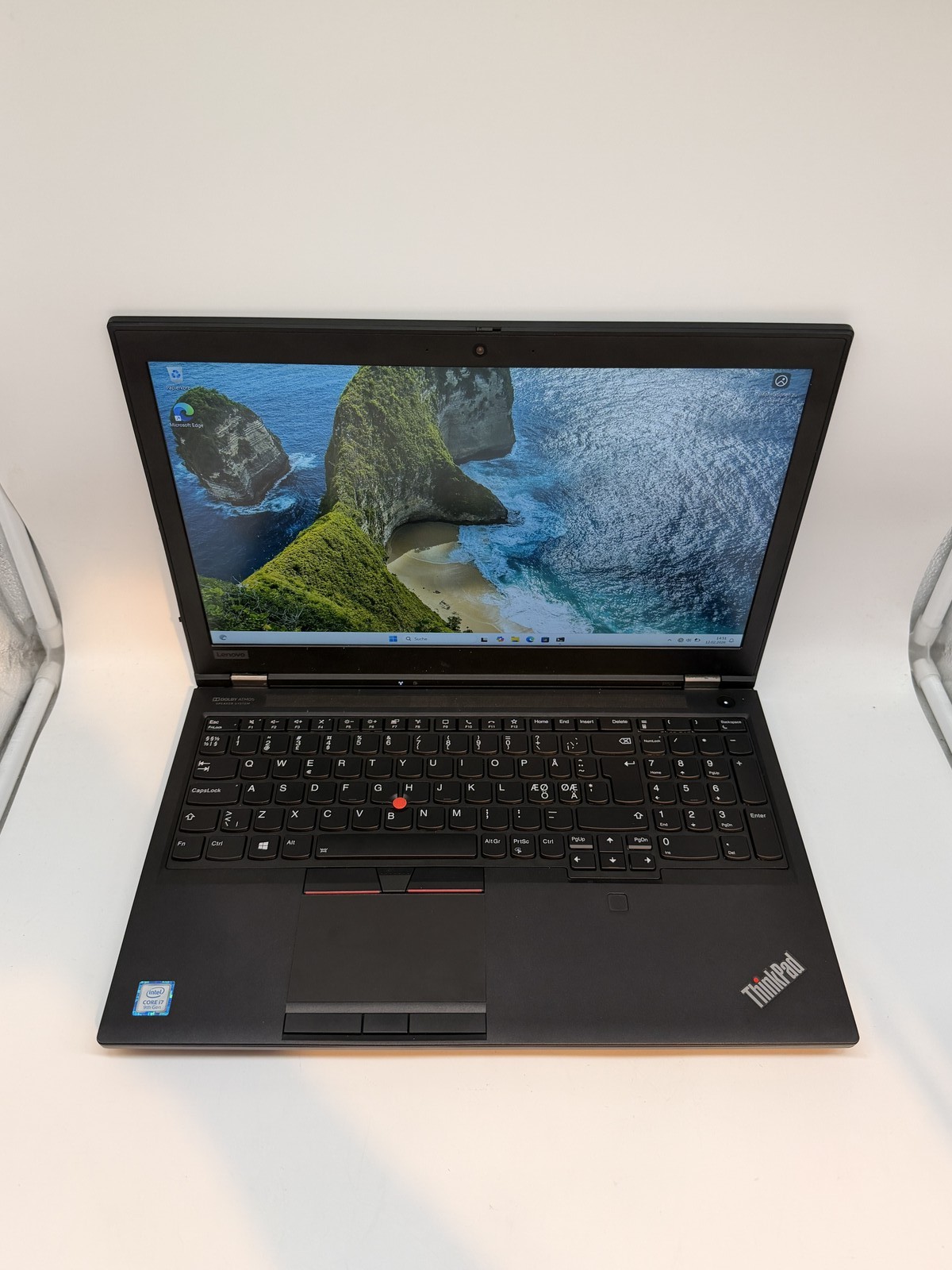Lenovo ThinkPad P53 15,6" i7 9. Gen 16GB RAM 512GB SSD Quadro T1000 Win11 K522
