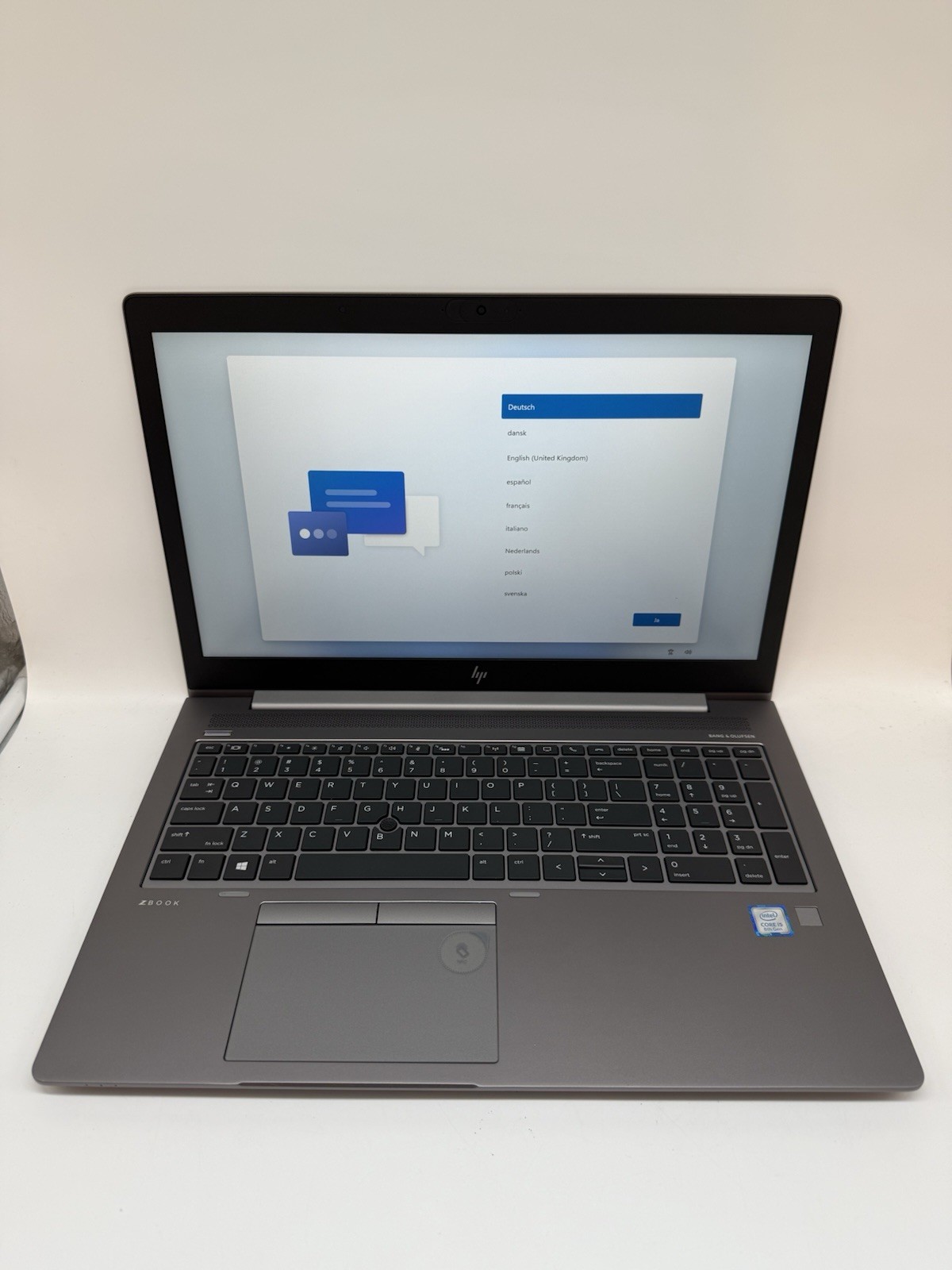 HP ZBook 15U G6 i5-8365U 1,60GHz 16GB 256GB SSD Win11 K833