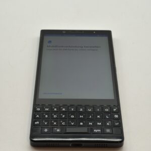 BlackBerry KEY2 Smartphone 64GB Schwarz Android QWERTZ Ohne Simlock J044