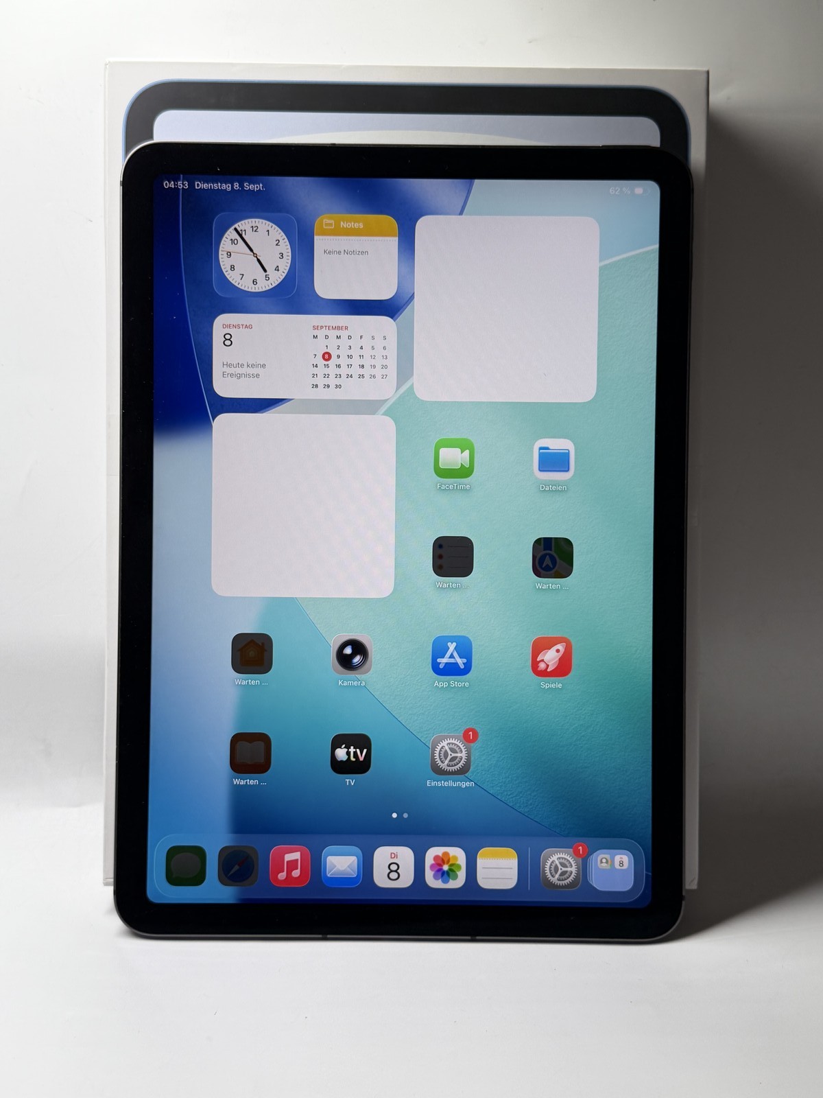 Apple iPad Air 4 10,9 Zoll 64GB Grau Wi-Fi Tablet J066