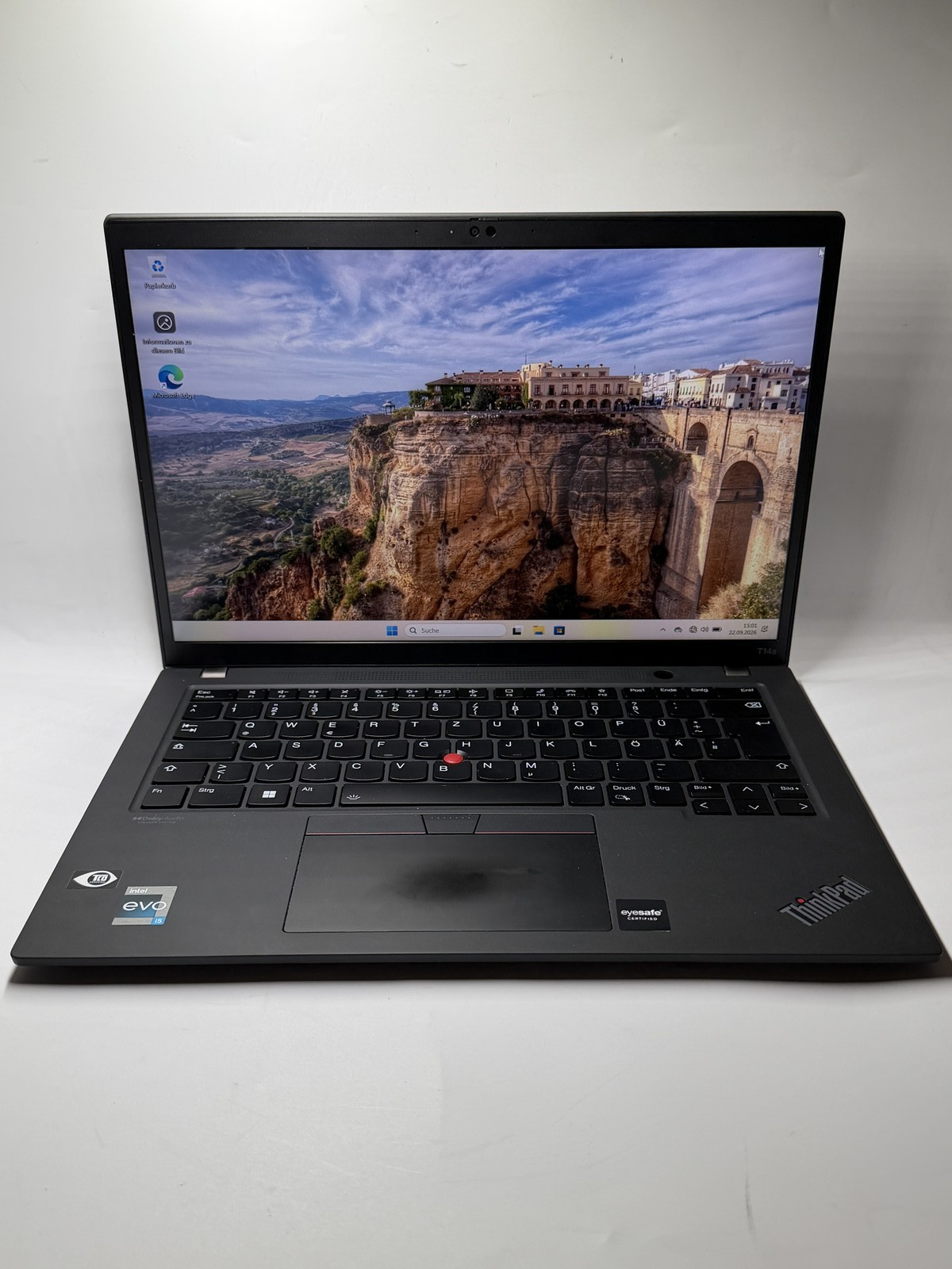 Lenovo ThinkPad T14s G3 Gen 3 14" i5 8GB 256GB SSD Win11 Pro WUXGA Laptop J075