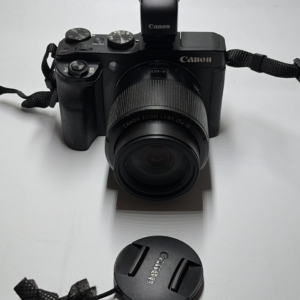 Canon PowerShot G3X Kompaktkamera 20,2MP 25x Zoom Wi-Fi Autofokus Schwarz K403
