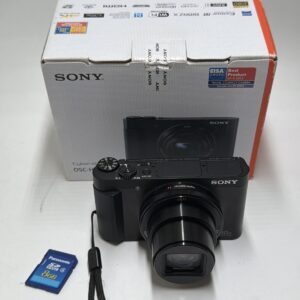 Sony Cyber-shot DSC-HX90 18.2MP 30x Zoom Wi-Fi Kompaktkamera Schwarz K568